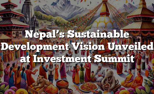 Nepal’s Sustainable Development Vision Unveiled at Investment Summit