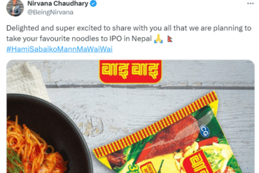 Waiwai IPO - The Noodle Brand Set to Launch IPO in Nepal, Confirms Choudhary Group MD