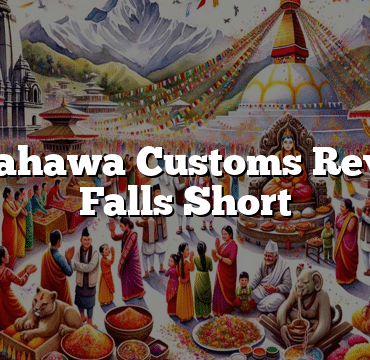 Bhairahawa Customs Revenue Falls Short