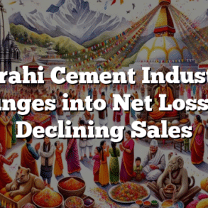 Ghorahi Cement Industries Plunges into Net Loss on Declining Sales