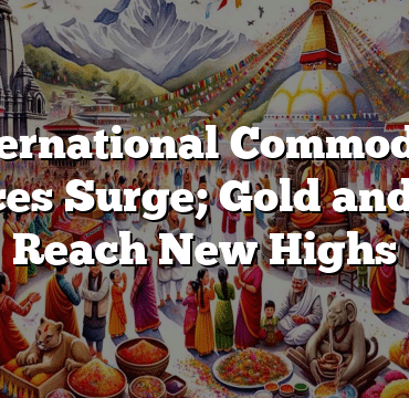 International Commodity Prices Surge; Gold and Oil Reach New Highs