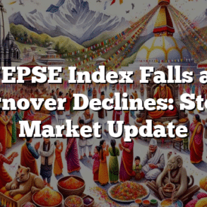 NEPSE Index Falls as Turnover Declines: Stock Market Update