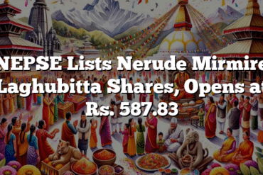 NEPSE Lists Nerude Mirmire Laghubitta Shares, Opens at Rs. 587.83