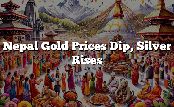 Nepal Gold Prices Dip, Silver Rises