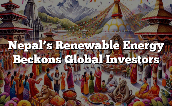 Nepal’s Renewable Energy Beckons Global Investors