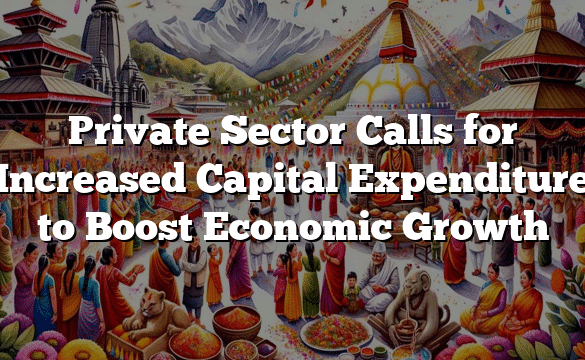 Private Sector Calls for Increased Capital Expenditure to Boost Economic Growth